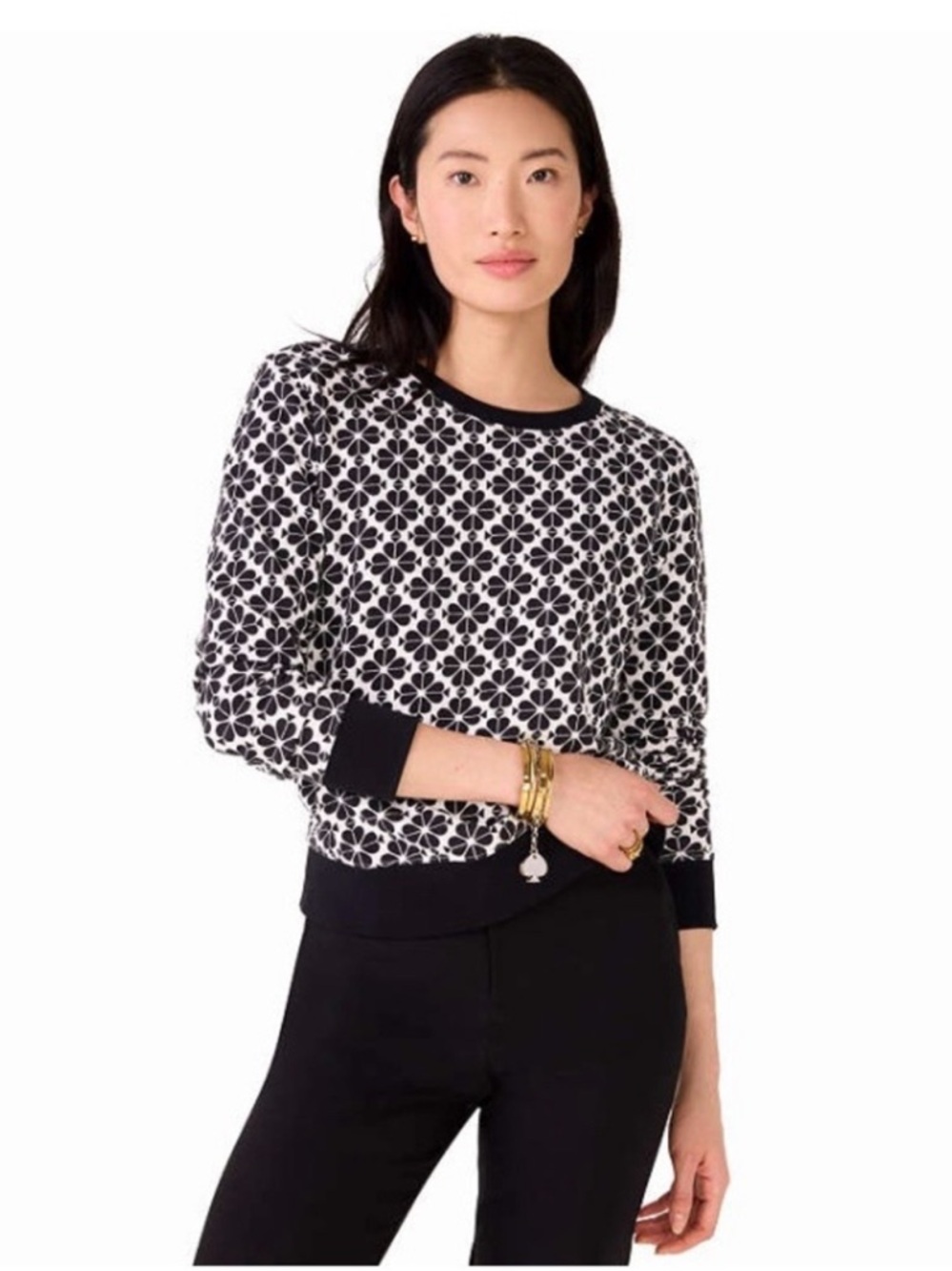 KATE SPADE Women’s spade flower sweatshirt❤️❤️